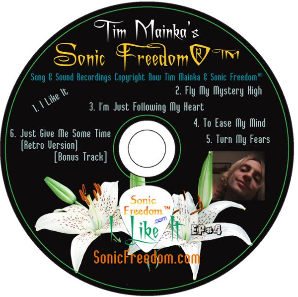 Sonic Freedom EP#4 I Like It EP#4 CD disc image