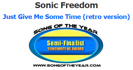 Song of the Year Songwriting Award for Just Give Me Some Time (retro version)