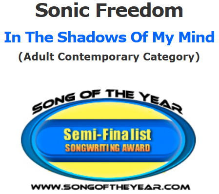 Song Of The Year In The Shadows Of My Mind Songwriting Award